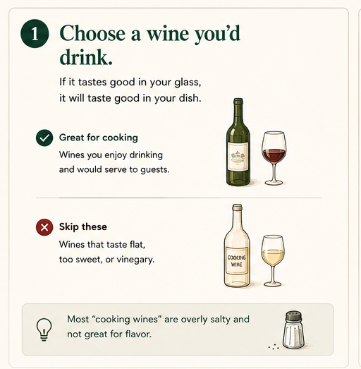 Choose a wine youd drink