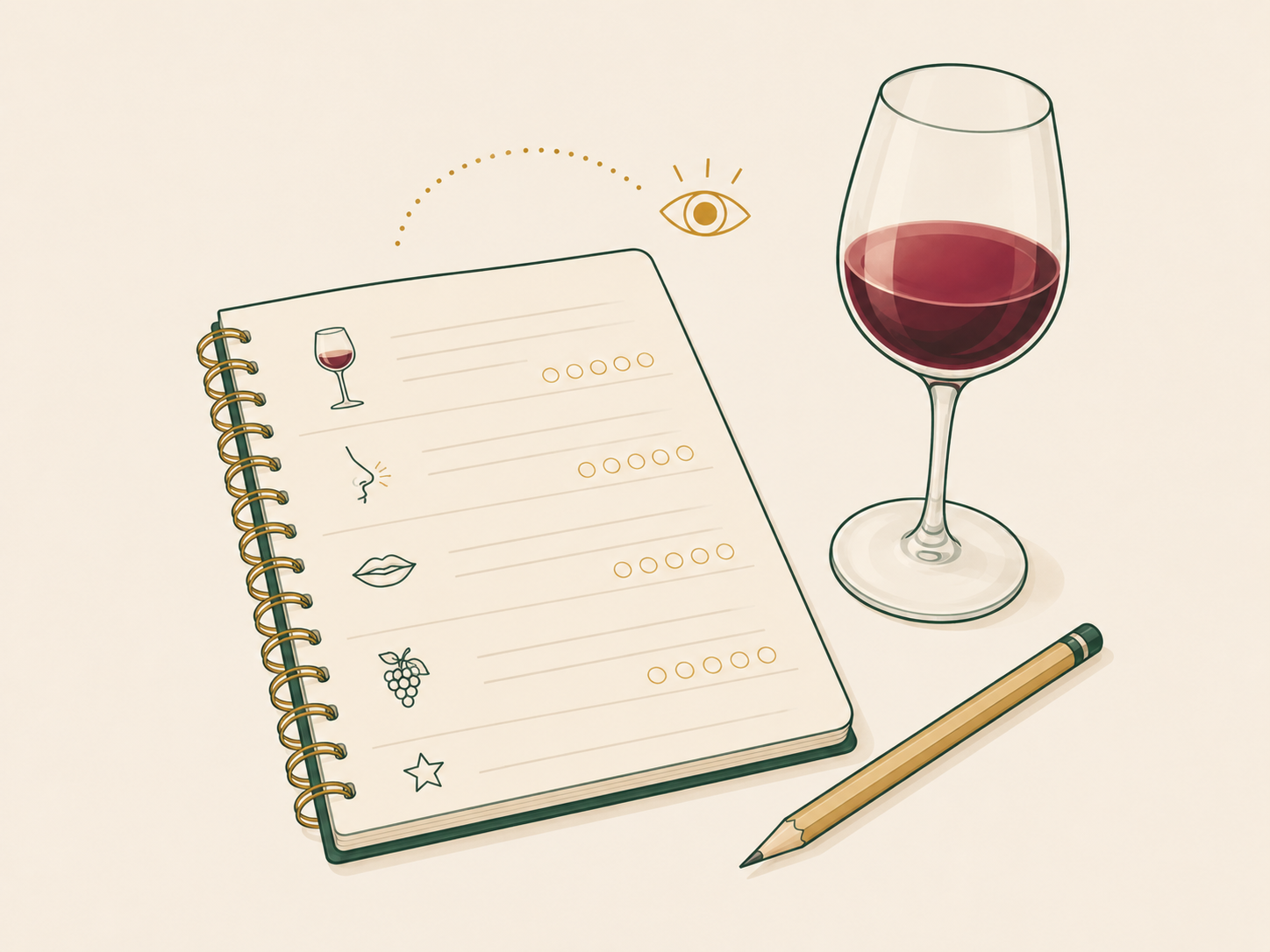 Step 8 build a tasting note